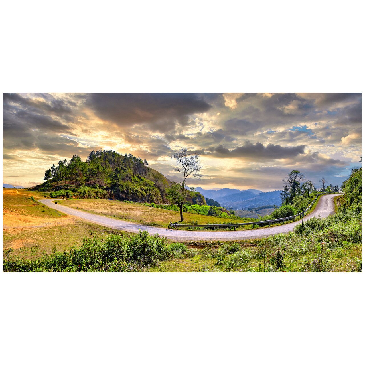 Fototapet Autoadeziv Drumuri de Munte - NWL-011, 80 x 160 cm