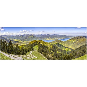 Fototapet Autoadeziv Panorama Alpina, Lac - NWL-018, 100 x 165 cm Fototapet Autoadeziv Panorama Alpina, Lac - NWL-018, 100 x 165 cm