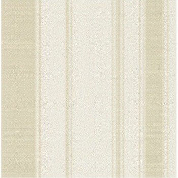 Tapet cu dungi bej discret sidefat, 10.05 m x 0.53 m Tapet cu dungi bej discret sidefat, 10.05 m x 0.53 m