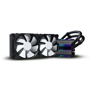 Cooler procesor Phanteks Glacier One 240 MP (240mm), Negru, AMD/Intel Cooler procesor Phanteks Glacier One 240 MP (240mm), Negru, AMD/Intel