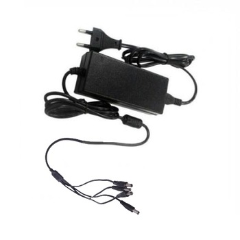 Alimentator 3A 12V cu Splitter 4 mufe, Sursa 220V-12V Alimentator 3A 12V cu Splitter 4 mufe, Sursa 220V-12V