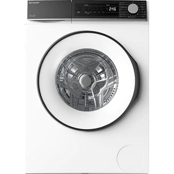 Masina de spalat rufe frontala SHARP ES-NFB712BWC-EE, 7 kg, 1200 rpm, Clasa A+++, Alb