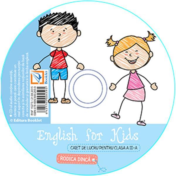 CD - English for kids clasa 3 - Rodica Dinca