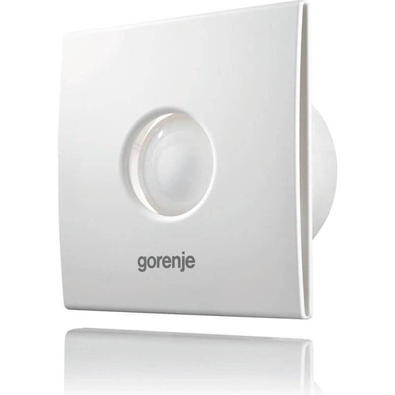 Ventilator Gorenje BVX120WTS, 20 W, 120 m³/h, 33 dB, Diametru 120mm, Alb
