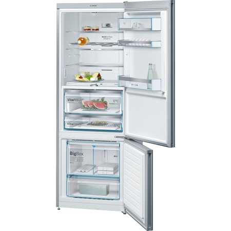 Combina frigorifica Bosch KGF56SB40, 480 l, Clasa A+++, No Frost, VitaFresh Pro, Iluminare LED, TouchControl, H 193 cm, Negru