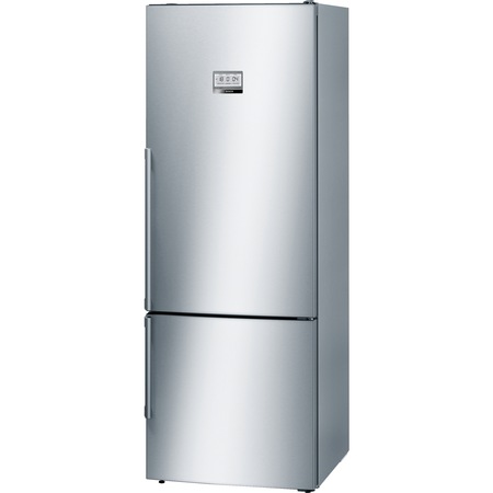 Combina frigorifica Bosch KGF56PI40, 480 l, Clasa A+++, No Frost, VitaFresh Pro, Iluminare LED, TouchControl, H 193 cm, Inox antiamprenta