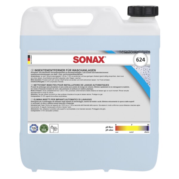 Solutie pentru inlaturarea insectelor Sonax, 10 L