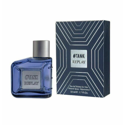 Apa de toaleta Replay Tank, barbati, 50 ml