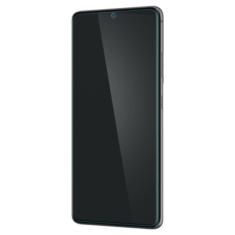 Folie protectie TPU Case friendly Spigen Neo Flex compatibil cu Samsung Galaxy S21 Ultra 2Pack