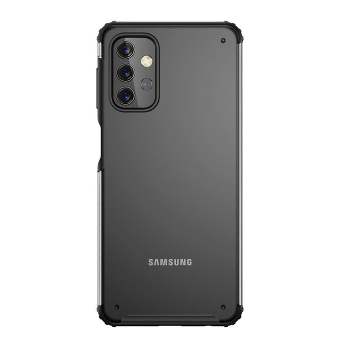 Силиконов кейс TECH-PROTECT HybridShell за Samsung Galaxy A32 5G, Frost Black