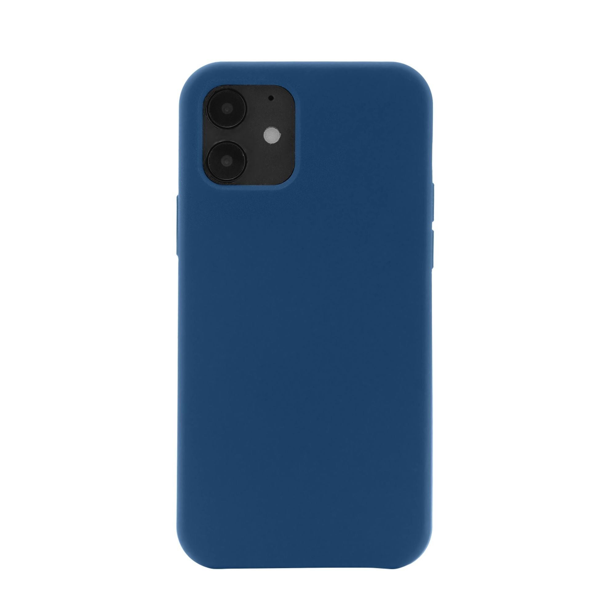 Husa premium liquid silicon JT Berlin Steglitz pentru Apple iPhone 12 Mini, Albastru