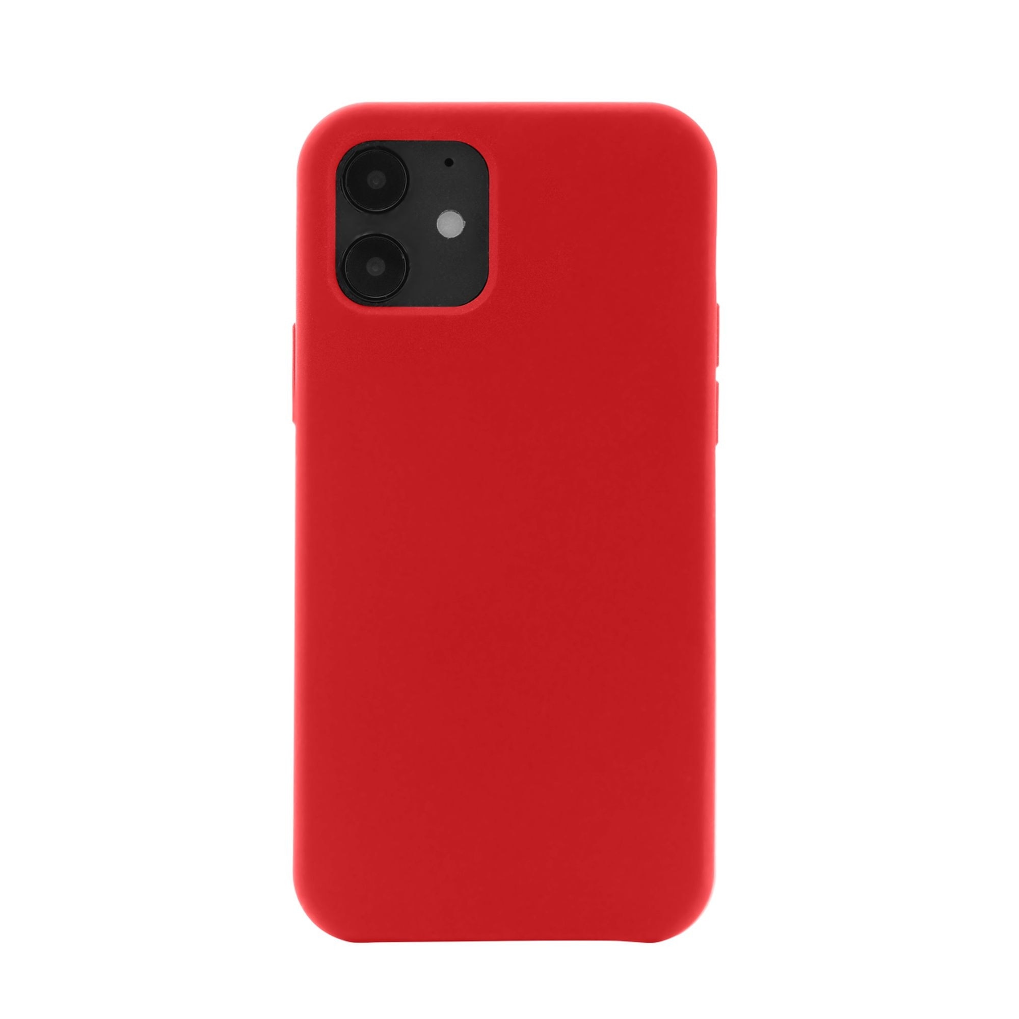 Husa premium liquid silicon JT Berlin Steglitz pentru Apple iPhone 12 Mini, Rosu