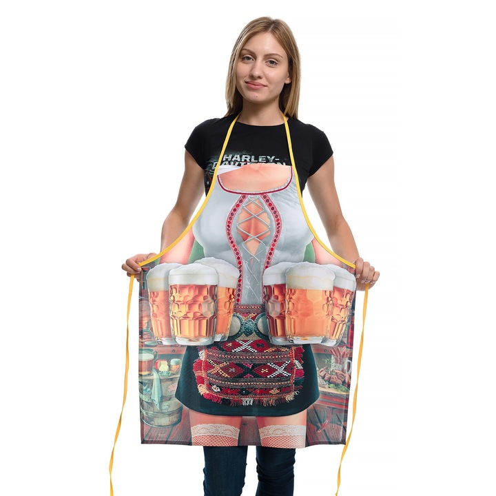 Printex szakácskötény, pincérnő, női, többszínű