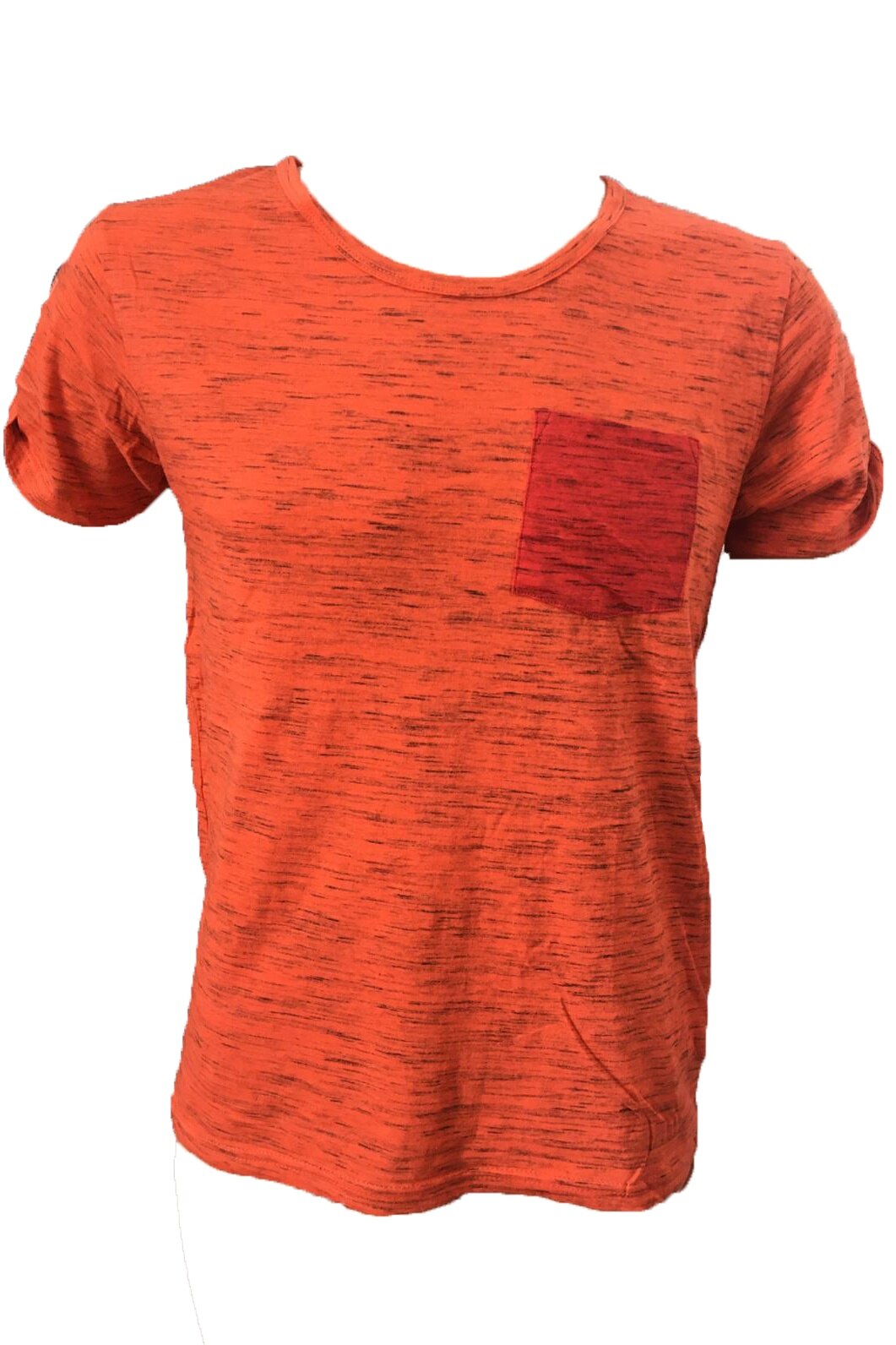 Tricou, Pull&Bear 9230516, Portocaliu