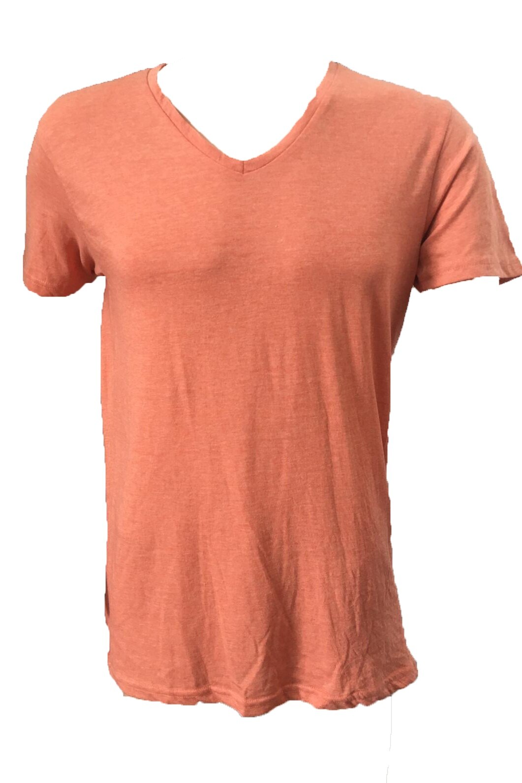 Tricou, Pull&Bear 9239534, Portocaliu