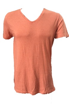 Tricou, Pull&Bear 9239534, Portocaliu Tricou, Pull&Bear 9239534, Portocaliu