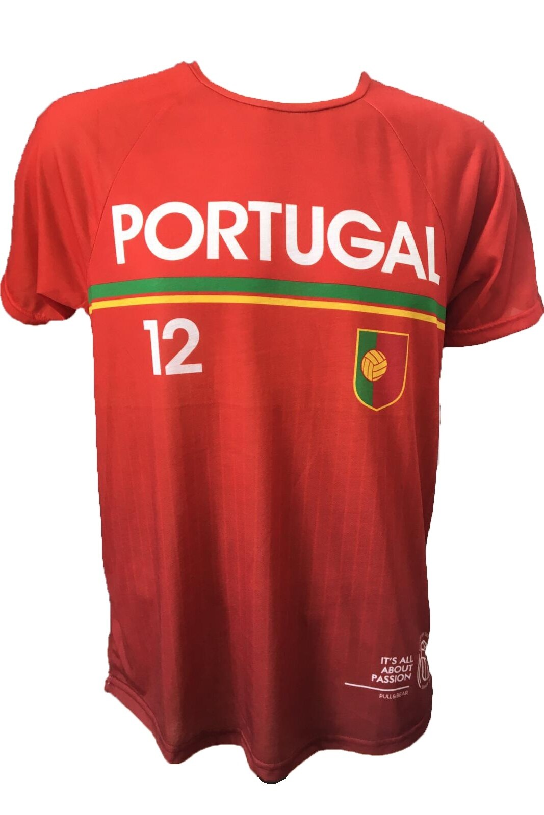 Tricou, Pull&Bear 5249561, Rosu