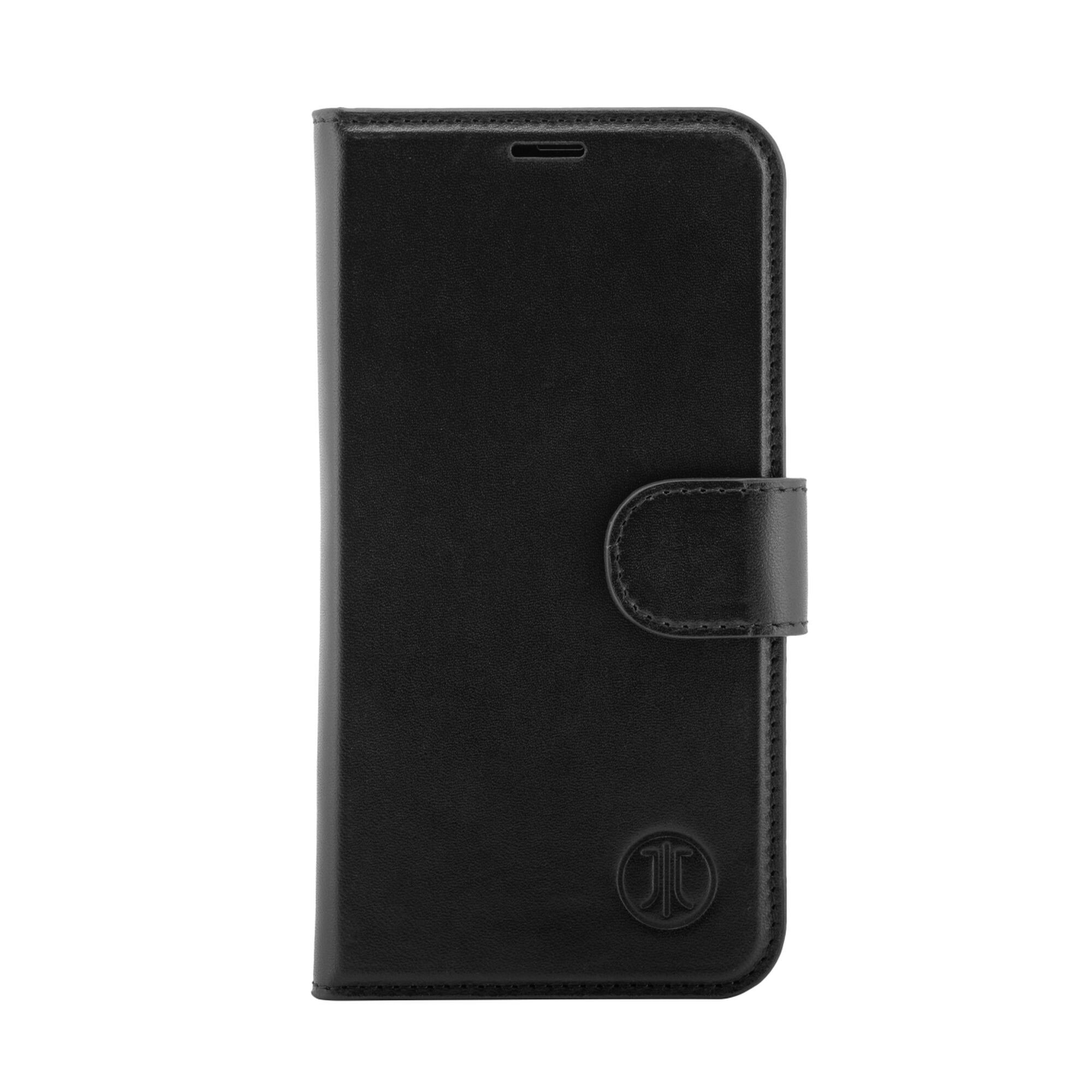Husa de piele book JT Berlin Kreuzberg pentru Apple iPhone 12 Mini, negru