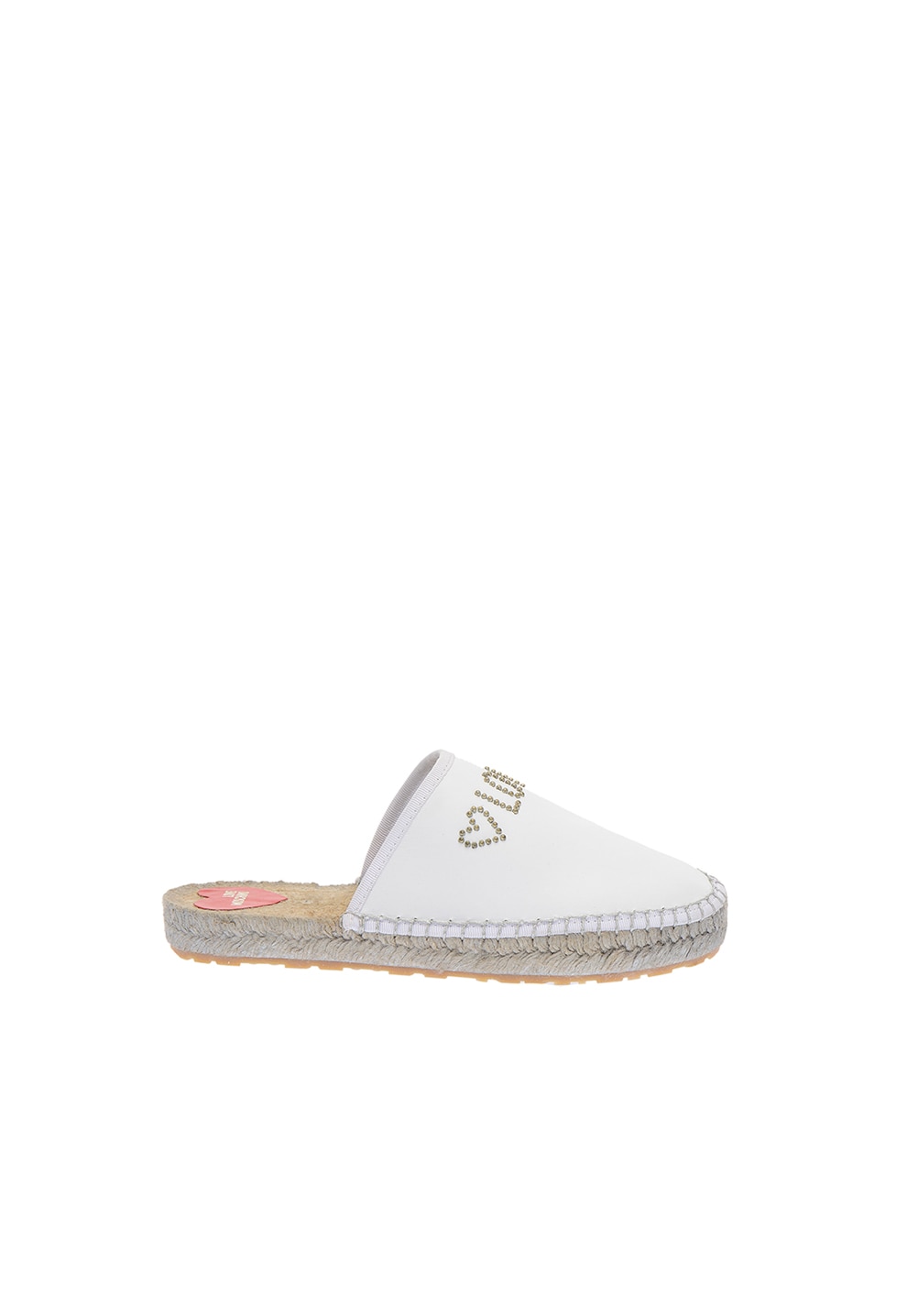 Love Moschino, Mocasini de piele cu logo