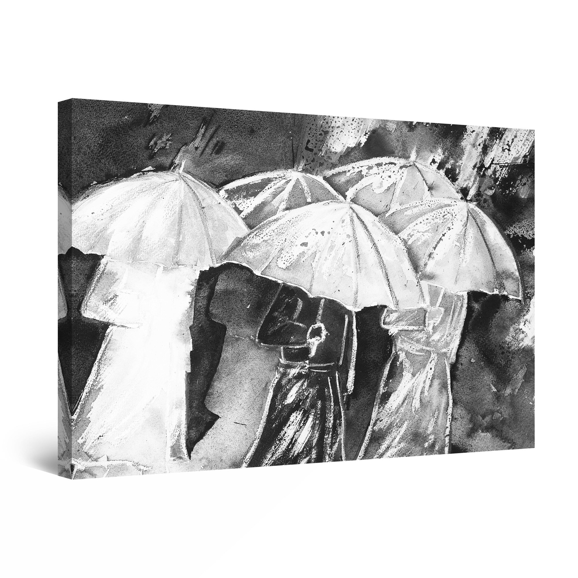 Tablou DualView Startonight Zi Ploioasa, luminos in intuneric, 60 cm x 40 cm