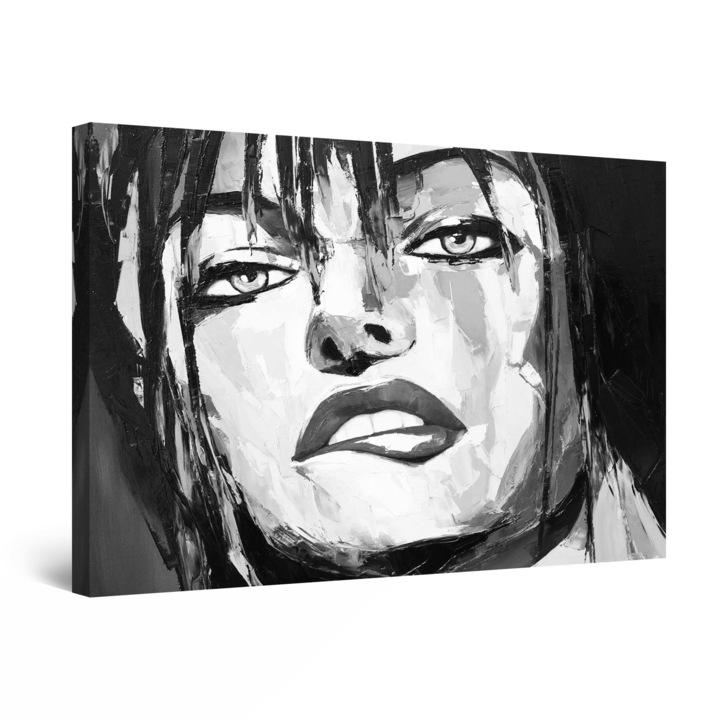 Tablou DualView Startonight Femeia Puternica, luminos in intuneric, 90 cm x 60 cm