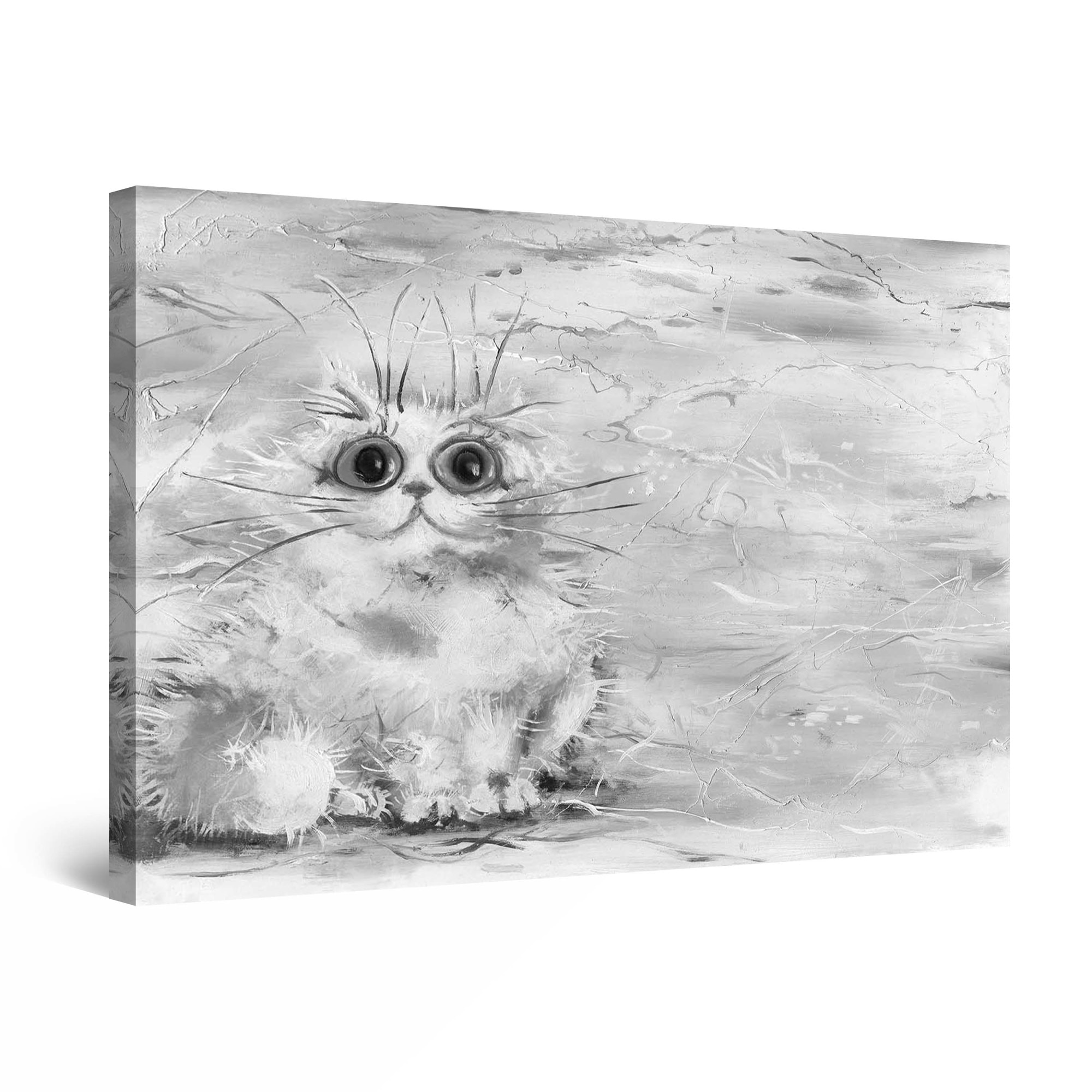 Tablou DualView Startonight Motan Curios, luminos in intuneric, 60 cm x 40 cm