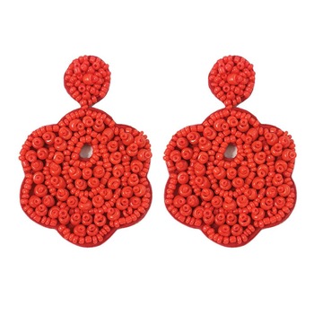 cercei floare rosie cu margelute lovelia c2 pursehuit imagen 24_0_
0
