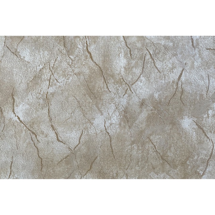 Kompakt vinil tapéta, bézs színű Arona, 1-1279, bármely szobához, mérete 1,06 m x 10,05 m