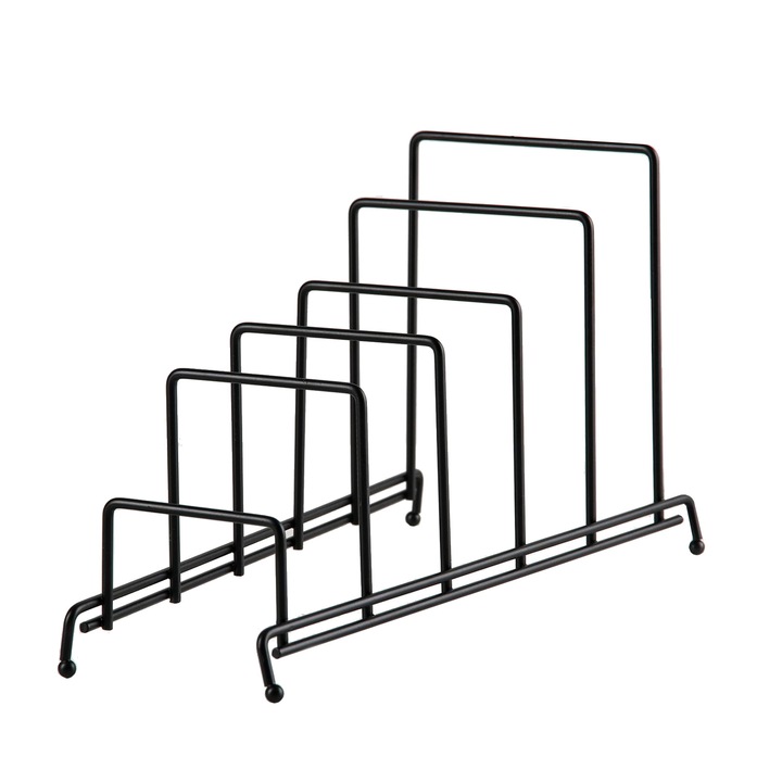 Scurgator vase, 28 x 16 x 12 cm, Negru