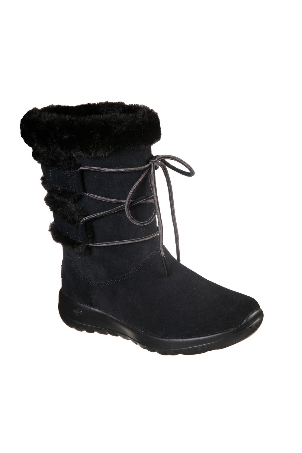 Cizme din piele ON-THE-GO JOY - CYCL, Negru