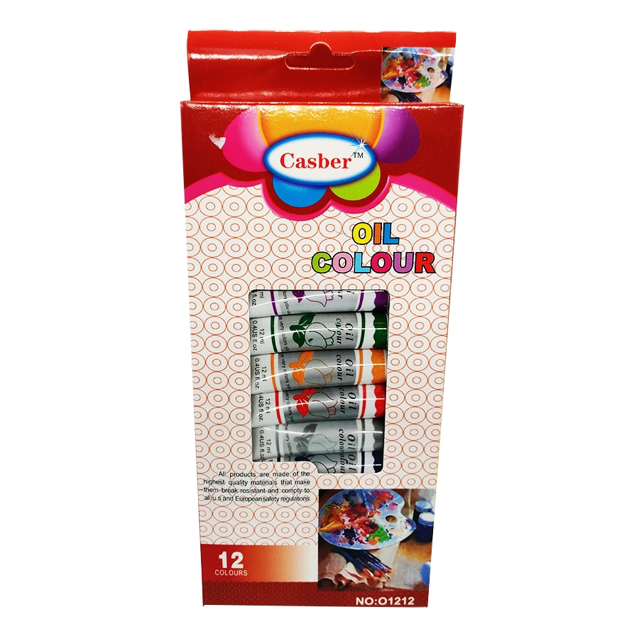 Acuarele, Casber, 12 culori