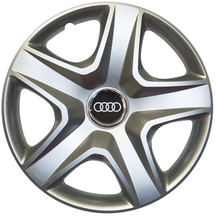 Set 4 Capace Roti Kerime R17, Potrivite Jantelor de 17 inch, Pentru Audi, Model 500