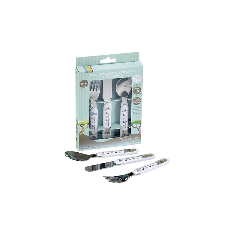 Set 3 tacamuri din inox Savana