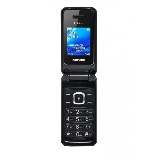Telefon mobil Brondi Fox, Dual Sim, Negru