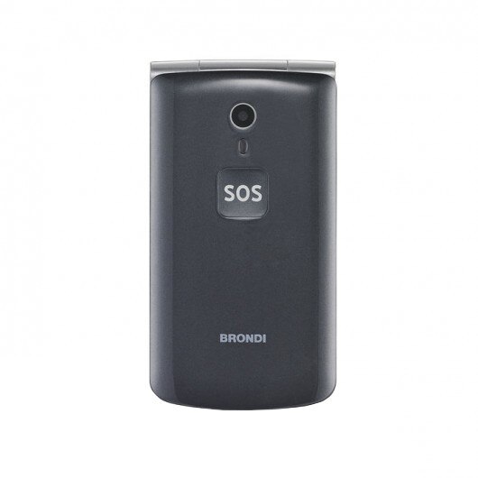 Telefon mobil Brondi Amico N° Uno, Dual Sim, Gri