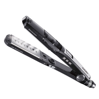 Placa de indreptat parul BaByliss I-Pro ST95BPE, 38 mm, Wet&Dry, Placi ceramice, Ionizare, 230 grade, Negru Placa de indreptat parul BaByliss I-Pro ST95BPE, 38 mm, Wet&Dry, Placi ceramice, Ionizare, 230 grade, Negru
