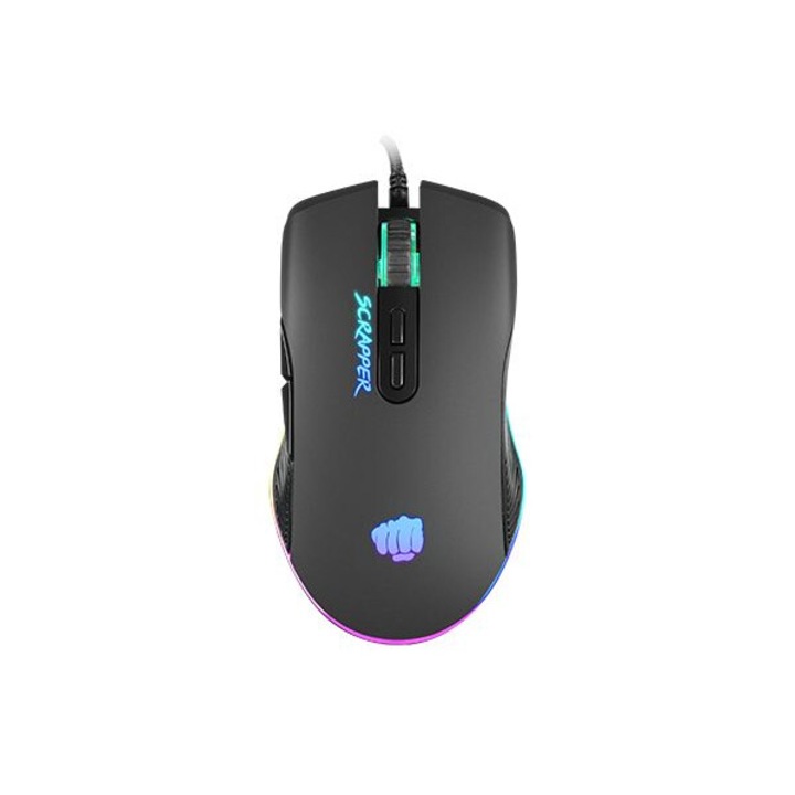 FURY Scrapper RGB Gaming Mouse Black, 168504, Egér
