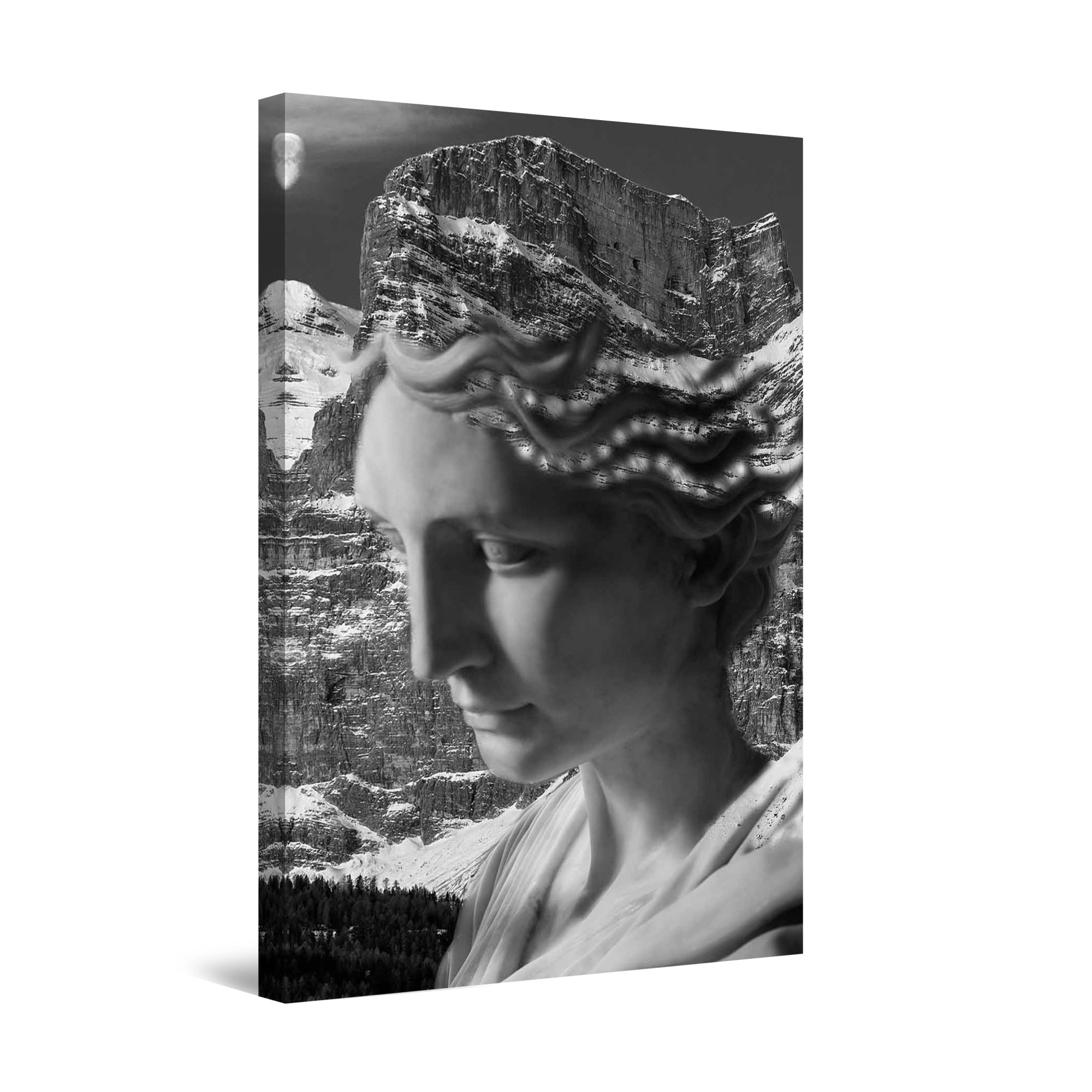 Tablou DualView Startonight Sculptata din Natura, luminos in intuneric, 60 cm x 40 cm