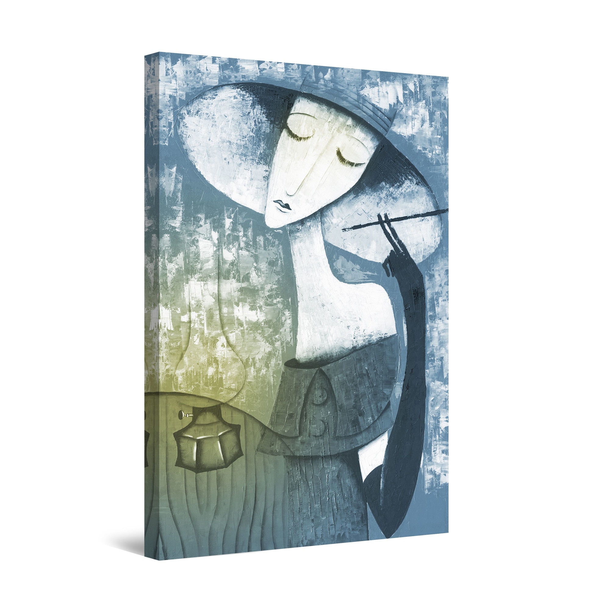 Tablou DualView Startonight Senzuala in Albastru, luminos in intuneric, 60 cm x 40 cm