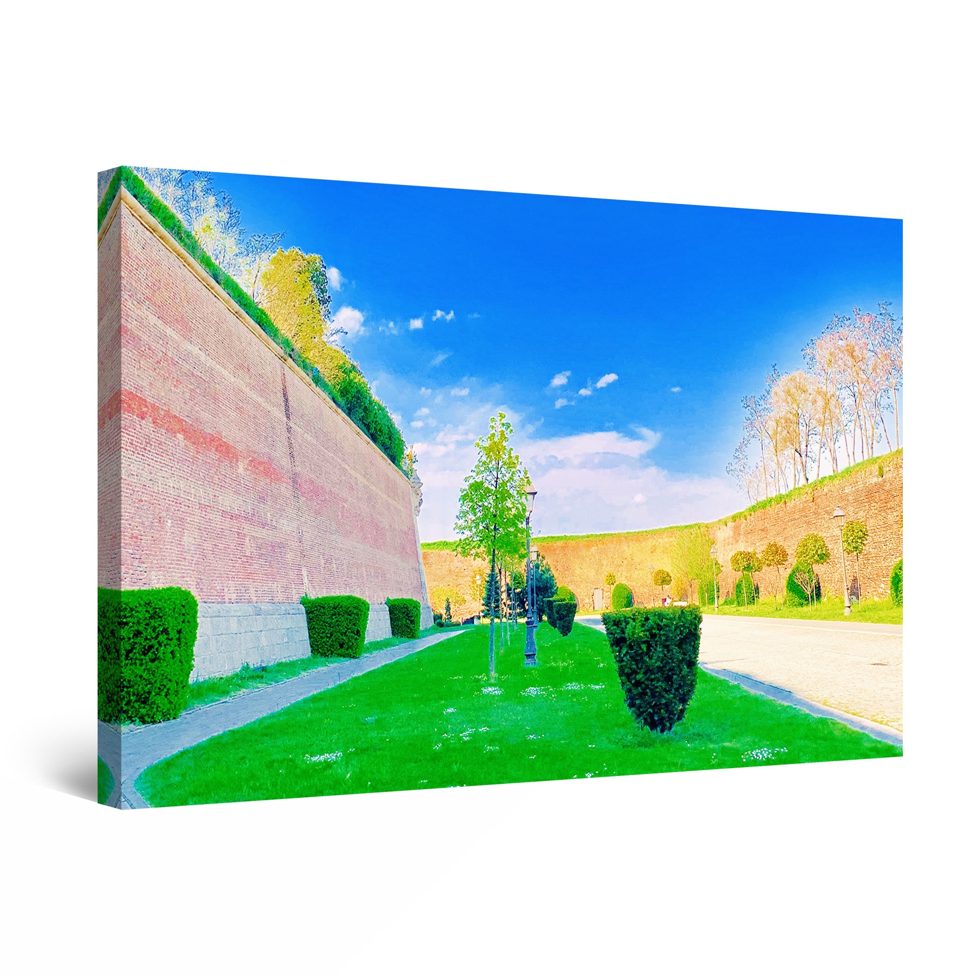 Tablou DualView Startonight Alba Carolina, luminos in intuneric, 60 cm x 40 cm