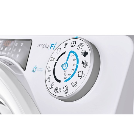 Masina de spalat rufe Slim Candy RO4 1274DWME/1-S, 7 kg, 1200 RPM, Clasa A+++, Motor Inverter, Mix Power System+, WiFi, Bluetooth, Alb