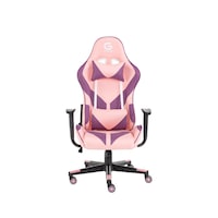 scaun de gaming roz