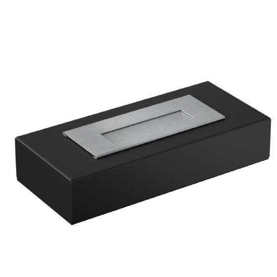 Semineu, Kratki, India mini, 0.2l, otel, negru