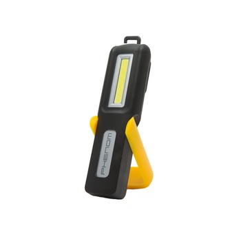 Lampa de lucru LED cu Acumulator si lanterna, 150 lumeni, 1200 mAh, galben Lampa de lucru LED cu Acumulator si lanterna, 150 lumeni, 1200 mAh, galben