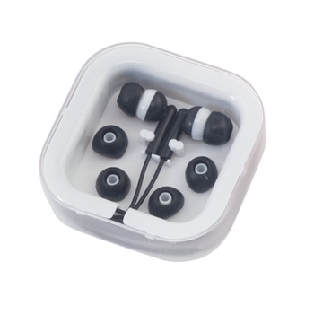 Casti pentru telefon cu fir si protectii silicon rezerva, Jack 3.5 mm Negre Cort Casti pentru telefon cu fir si protectii silicon rezerva, Jack 3.5 mm Negre Cort