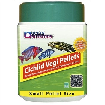 Hrana pesti acvariu - Ocean Nutrition Cichlid Vegi Pellets Small 100 g Hrana pesti acvariu - Ocean Nutrition Cichlid Vegi Pellets Small 100 g