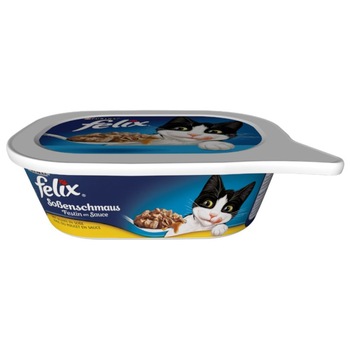 Hrana Umeda Pentru Pisici Felix Bucatele in sos cu ton 6 x 200 g Hrana Umeda Pentru Pisici Felix Bucatele in sos cu ton 6 x 200 g