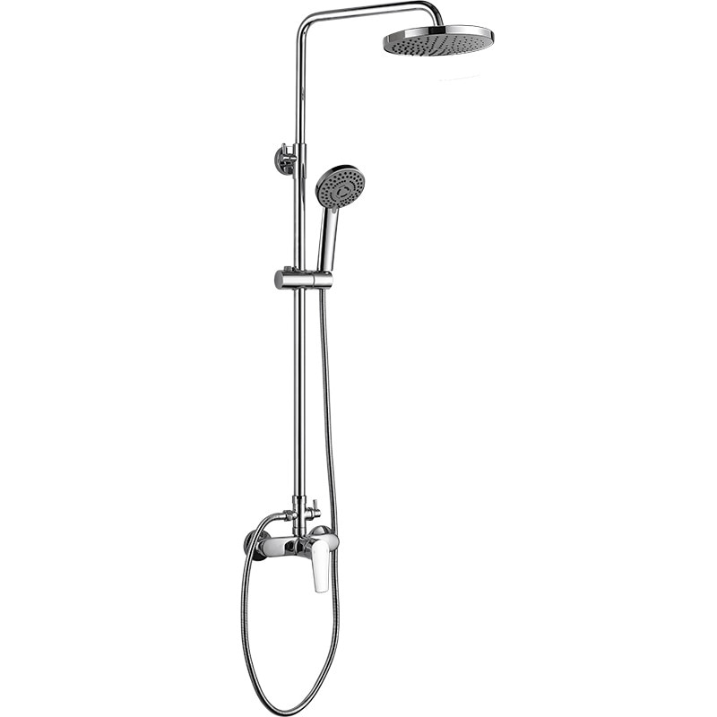 Coloana de dus cu baterie LUGA PGL 00OB, sistem anticalcar, 3 functii, coloana reglabila pe inaltime 85 - 118 cm