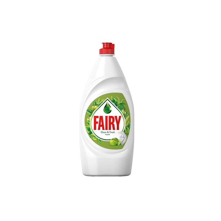 Detergent vase Fairy clean&fresh Apple, 800ml