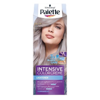 Decolorant Schwarzkopf Palette Intensive Color Creme 10-19 Blond Argintiu Rece, 110 ml Decolorant Schwarzkopf Palette Intensive Color Creme 10-19 Blond Argintiu Rece, 110 ml